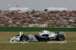 15.07.2006 Magny Cours, France,  Nick Heidfeld (GER), BMW Sauber F1 Team, F1.06 - Formula 1 World Championship, Rd 11, French Grand Prix, Saturday Qualifying