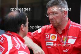 15.07.2006 Magny Cours, France,  Ross Brawn (GBR), Technical Director Scuderia Ferrari Marlboro - Formula 1 World Championship, Rd 11, French Grand Prix, Saturday