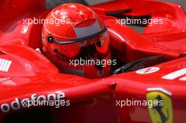 15.07.2006 Magny Cours, France,  Michael Schumacher (GER), Scuderia Ferrari, 248 F1 - Formula 1 World Championship, Rd 11, French Grand Prix, Saturday Qualifying