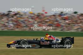 15.07.2006 Magny Cours, France,  David Coulthard (GBR), Red Bull Racing, RB2 - Formula 1 World Championship, Rd 11, French Grand Prix, Saturday Qualifying