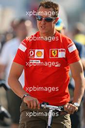 15.07.2006 Magny Cours, France,  Michael Schumacher (GER), Scuderia Ferrari - Formula 1 World Championship, Rd 11, French Grand Prix, Saturday