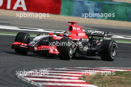 15.07.2006 Magny Cours, France,  Tiago Monteiro (POR), Midland MF1 Racing, Toyota M16 - Formula 1 World Championship, Rd 11, French Grand Prix, Saturday Practice