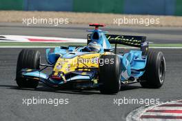 15.07.2006 Magny Cours, France,  Fernando Alonso (ESP), Renault F1 Team, R26 - Formula 1 World Championship, Rd 11, French Grand Prix, Saturday Practice