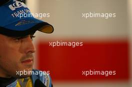 15.07.2006 Magny Cours, France,  Fernando Alonso (ESP), Renault F1 Team - Formula 1 World Championship, Rd 11, French Grand Prix, Saturday Press Conference