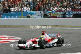 15.07.2006 Magny Cours, France,  Ralf Schumacher (GER), Toyota Racing, TF106 - Formula 1 World Championship, Rd 11, French Grand Prix, Saturday Qualifying