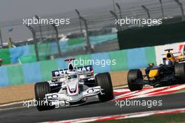 15.07.2006 Magny Cours, France,  Nick Heidfeld (GER), BMW Sauber F1 Team, F1.06 - Formula 1 World Championship, Rd 11, French Grand Prix, Saturday Practice