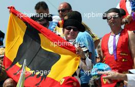 15.07.2006 Magny Cours, France,  Spanish Fans at the circuit - Formula 1 World Championship, Rd 11, French Grand Prix, Saturday Qualifying