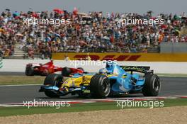 15.07.2006 Magny Cours, France,  Fernando Alonso (ESP), Renault F1 Team, R26 - Formula 1 World Championship, Rd 11, French Grand Prix, Saturday Qualifying