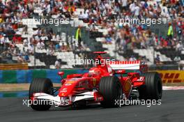 15.07.2006 Magny Cours, France,  Michael Schumacher (GER), Scuderia Ferrari 248 F1 - Formula 1 World Championship, Rd 11, French Grand Prix, Saturday Qualifying