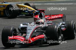 15.07.2006 Magny Cours, France,  Kimi Raikkonen (FIN), Räikkönen, McLaren Mercedes, MP4-21 - Formula 1 World Championship, Rd 11, French Grand Prix, Saturday Qualifying