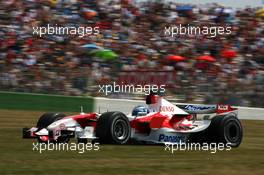 15.07.2006 Magny Cours, France,  Jarno Trulli (ITA), Toyota Racing TF106 - Formula 1 World Championship, Rd 11, French Grand Prix, Saturday Qualifying