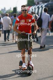 15.07.2006 Magny Cours, France,  Michael Schumacher (GER), Scuderia Ferrari - Formula 1 World Championship, Rd 11, French Grand Prix, Saturday