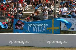 15.07.2006 Magny Cours, France,  Fan flag for Fernando Alonso (ESP), Renault F1 Team - Formula 1 World Championship, Rd 11, French Grand Prix, Saturday