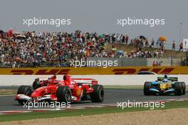 15.07.2006 Magny Cours, France,  Michael Schumacher (GER), Scuderia Ferrari, 248 F1 - Formula 1 World Championship, Rd 11, French Grand Prix, Saturday Qualifying