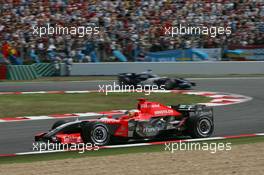 15.07.2006 Magny Cours, France,  Tiago Monteiro (POR), Midland MF1 Racing, Toyota M16 - Formula 1 World Championship, Rd 11, French Grand Prix, Saturday Qualifying