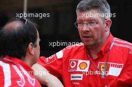 15.07.2006 Magny Cours, France,  Ross Brawn (GBR), Technical Director Scuderia Ferrari Marlboro - Formula 1 World Championship, Rd 11, French Grand Prix, Saturday