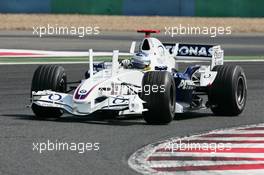 15.07.2006 Magny Cours, France,  Nick Heidfeld (GER), BMW Sauber F1 Team, F1.06 - Formula 1 World Championship, Rd 11, French Grand Prix, Saturday Practice