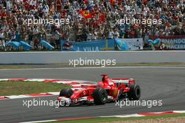 15.07.2006 Magny Cours, France,  Michael Schumacher (GER), Scuderia Ferrari, 248 F1 - Formula 1 World Championship, Rd 11, French Grand Prix, Saturday Qualifying