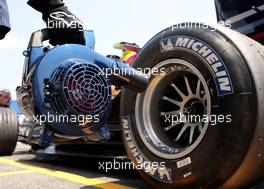 15.07.2006 Magny Cours, France,  Brake coolers, Red Bull Racing - Formula 1 World Championship, Rd 11, French Grand Prix, Saturday Practice