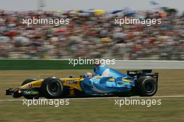 15.07.2006 Magny Cours, France,  Fernando Alonso (ESP), Renault F1 Team, R26 - Formula 1 World Championship, Rd 11, French Grand Prix, Saturday Qualifying