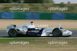 15.07.2006 Magny Cours, France,  Nick Heidfeld (GER), BMW Sauber F1 Team, F1.06 - Formula 1 World Championship, Rd 11, French Grand Prix, Saturday Practice