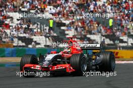 15.07.2006 Magny Cours, France,  Tiago Monteiro (POR), Midland F1 Racing M16 - Formula 1 World Championship, Rd 11, French Grand Prix, Saturday Qualifying