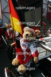 16.07.2006 Magny Cours, France,  Team Toyota, Bear Mascot - Formula 1 World Championship, Rd 11, French Grand Prix, Sunday