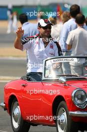 16.07.2006 Magny Cours, France,  Rubens Barrichello (BRA), Honda Racing F1 Team, Portrait - Formula 1 World Championship, Rd 11, French Grand Prix, Sunday