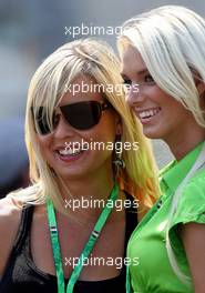 16.07.2006 Magny Cours, France,  Girls in the paddock - Formula 1 World Championship, Rd 11, French Grand Prix, Sunday