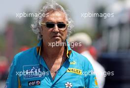 16.07.2006 Magny Cours, France,  Flavio Briatore (ITA), Renault F1 Team, Team Chief, Managing Director - Formula 1 World Championship, Rd 11, French Grand Prix, Sunday