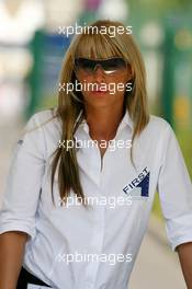 16.07.2006 Magny Cours, France,  Hot security girl - Formula 1 World Championship, Rd 11, French Grand Prix, Sunday