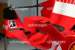 13.07.2006 Magny Cours, France,  New small winglets with adjustable wings on the Ferrari F2006 - Formula 1 World Championship, Rd 11, French Grand Prix, Thursday