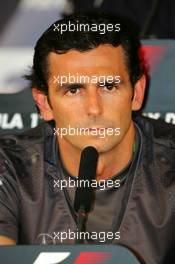 13.07.2006 Magny Cours, France,  Pedro de la Rosa (ESP), Team McLaren Mercedes, Portrait - Formula 1 World Championship, Rd 11, French Grand Prix, Thursday Press Conference