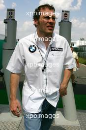 13.07.2006 Magny Cours, France,  Jacques Villeneuve (CAN), BMW Sauber F1 Team, Portrait - Formula 1 World Championship, Rd 11, French Grand Prix, Thursday