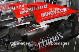 13.07.2006 Magny Cours, France,  Midland MF1 Racing, Bodywork detail - Formula 1 World Championship, Rd 11, French Grand Prix, Thursday