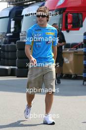 13.07.2006 Magny Cours, France,  Fernando Alonso (ESP), Renault F1 Team - Formula 1 World Championship, Rd 11, French Grand Prix, Thursday