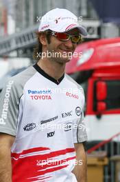 13.07.2006 Magny Cours, France,  Jarno Trulli (ITA), Toyota Racing - Formula 1 World Championship, Rd 11, French Grand Prix, Thursday