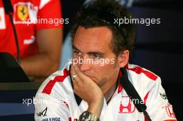 13.07.2006 Magny Cours, France,  Franck Montagny (FRA), Test driver Super Aguri F1, Portrait - Formula 1 World Championship, Rd 11, French Grand Prix, Thursday Press Conference