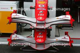 13.07.2006 Magny Cours, France,  Ferrari front wings - Formula 1 World Championship, Rd 11, French Grand Prix, Thursday