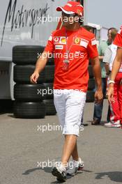 13.07.2006 Magny Cours, France,  Felipe Massa (BRA), Scuderia Ferrari - Formula 1 World Championship, Rd 11, French Grand Prix, Thursday