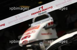 13.07.2006 Magny Cours, France,  Honda Racing front wing - Formula 1 World Championship, Rd 11, French Grand Prix, Thursday