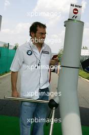 13.07.2006 Magny Cours, France,  Jacques Villeneuve (CAN), BMW Sauber F1 Team, Portrait - Formula 1 World Championship, Rd 11, French Grand Prix, Thursday