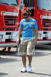 13.07.2006 Magny Cours, France,  Fernando Alonso (ESP), Renault F1 Team, Portrait - Formula 1 World Championship, Rd 11, French Grand Prix, Thursday