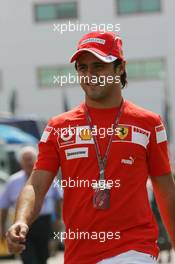 13.07.2006 Magny Cours, France,  Felipe Massa (BRA), Scuderia Ferrari - Formula 1 World Championship, Rd 11, French Grand Prix, Thursday