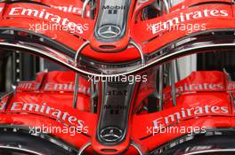 13.07.2006 Magny Cours, France,  McLaren Mercedes, Front wing detail - Formula 1 World Championship, Rd 11, French Grand Prix, Thursday