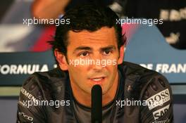 13.07.2006 Magny Cours, France,  Pedro de la Rosa (ESP), Team McLaren Mercedes, Portrait - Formula 1 World Championship, Rd 11, French Grand Prix, Thursday Press Conference