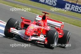 09.06.2006 Silverstone, England,  Michael Schumacher (GER), Scuderia Ferrari - Formula 1 World Championship, Rd 8, British Grand Prix, Friday Practice