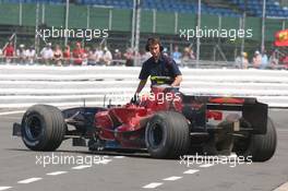 09.06.2006 Silverstone, England,  Neel Jani (SUI), Test Driver, Scuderia Toro Rosso- Formula 1 World Championship, Rd 8, British Grand Prix, Friday Practice