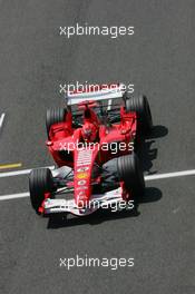 09.06.2006 Silverstone, England,  Michael Schumacher (GER), Scuderia Ferrari, 248 F1 - Formula 1 World Championship, Rd 8, British Grand Prix, Friday Practice