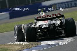 09.06.2006 Silverstone, England,  Anthony Davidson (GBR), Test Driver, Honda Racing F1 Team - Formula 1 World Championship, Rd 8, British Grand Prix, Friday Practice